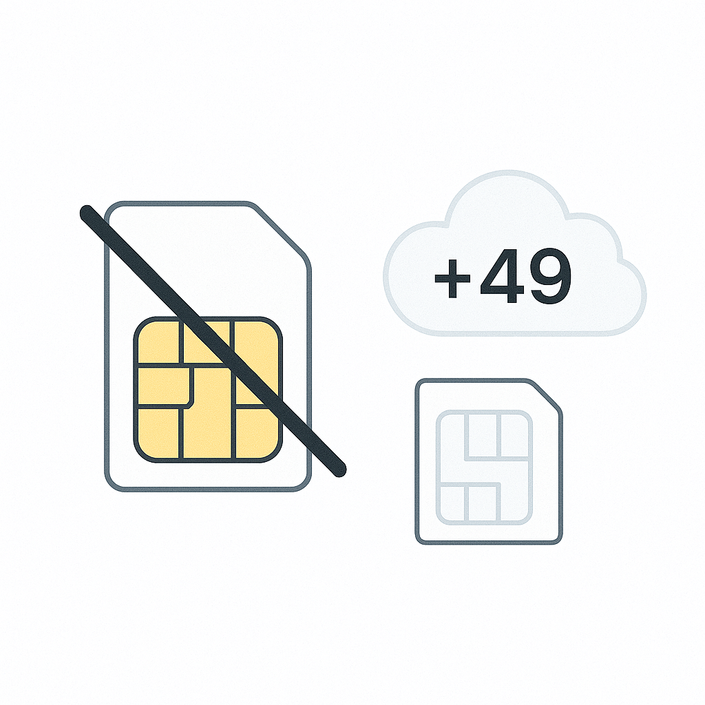 Différence entre numéro temporaire et carte SIM