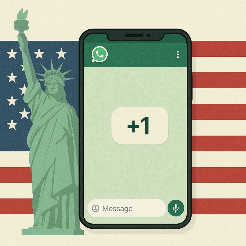 Temporary WhatsApp number USA – virtual US number for WhatsApp