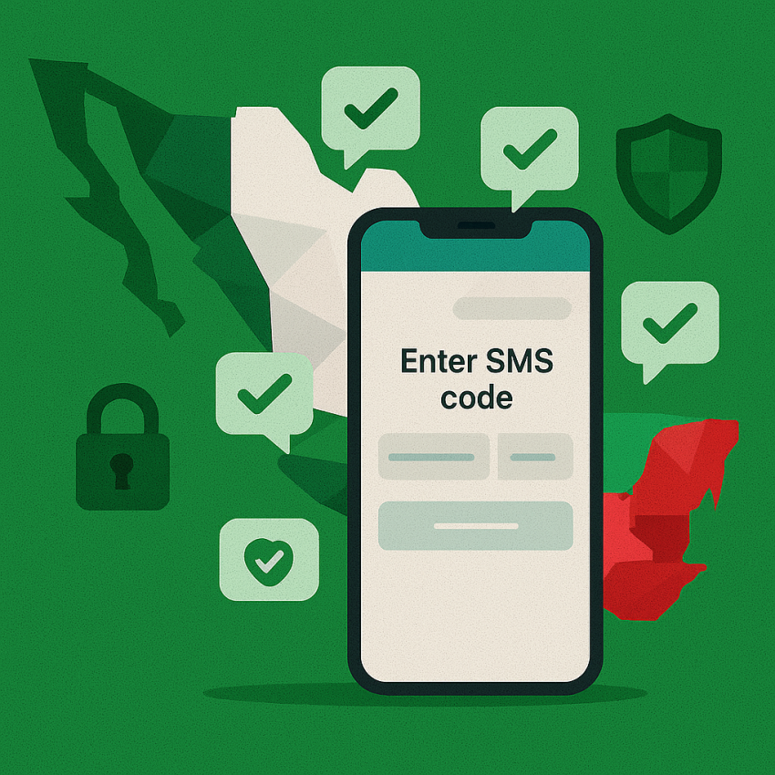 Recibir SMS online con mi número en México – verificación segura con número virtual
