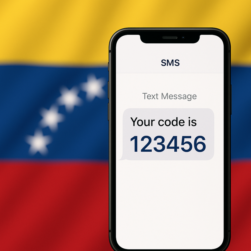 Recibir SMS online con número virtual en Venezuela para WhatsApp y OTP
