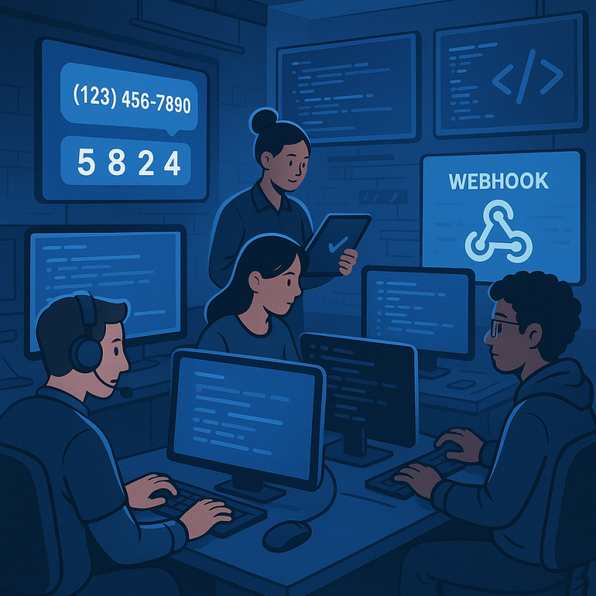 How QA teams use rented numbers to test OTP and webhook flows - QA testing with rented numbers