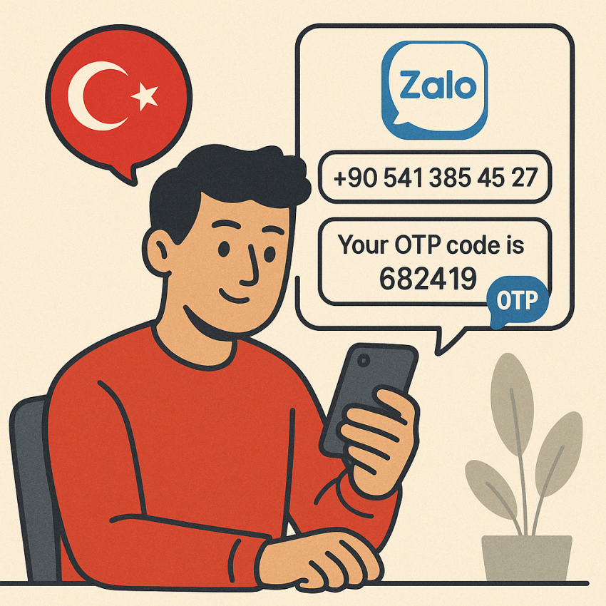 Temp phone number verification on screen with global context