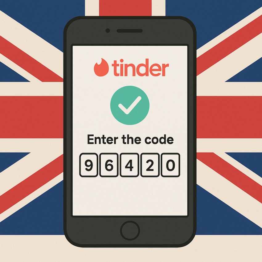 How to verify Tinder with a UK rented phone number — UK Tinder verification with rented number