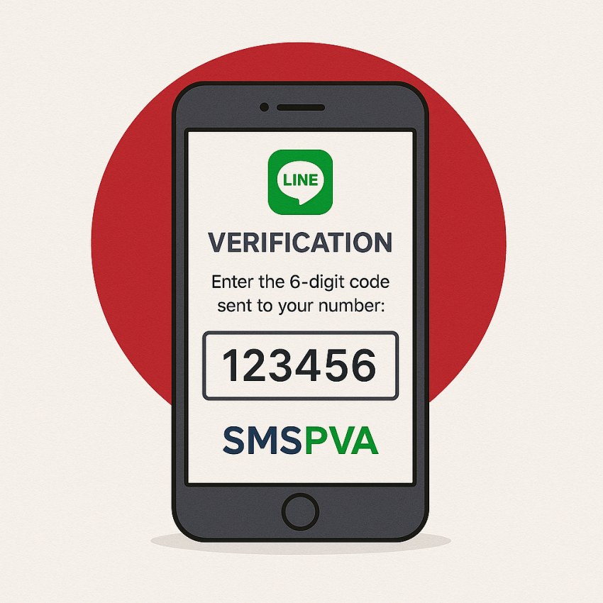 Why choose SMSPVA instead of 5sim.net for Line verification in Japan – OTP delivery example
