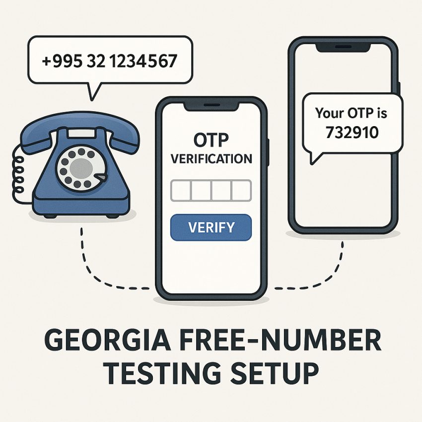 Free number in Georgia testing scenario