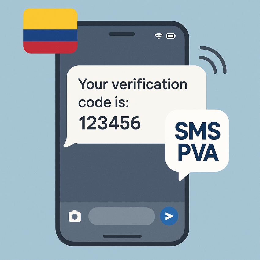 Phone receiving SMS in Colombia with a free phone number for verification (How to receive SMS in Colombia with a free phone number)
