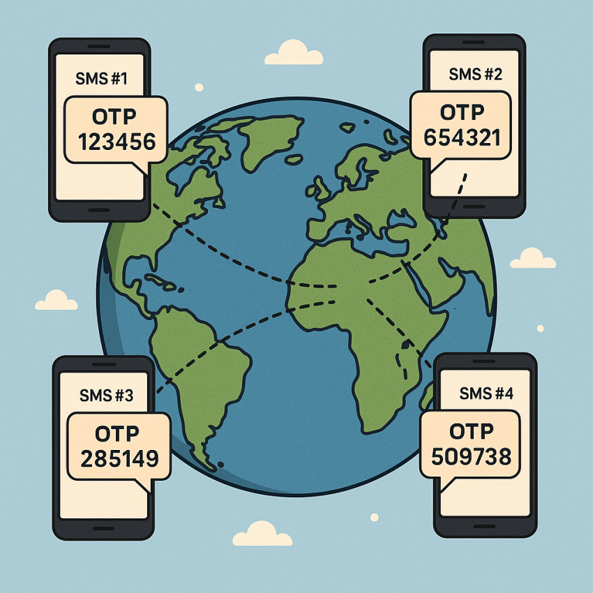 Global SMS verification with multiple providers for 5sim alternatives