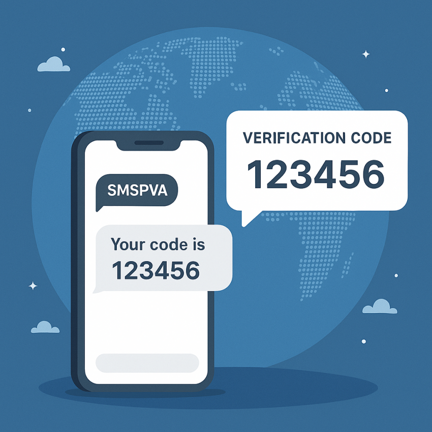 Phone screen showing verification SMS with Best TurboOTP replacement in use