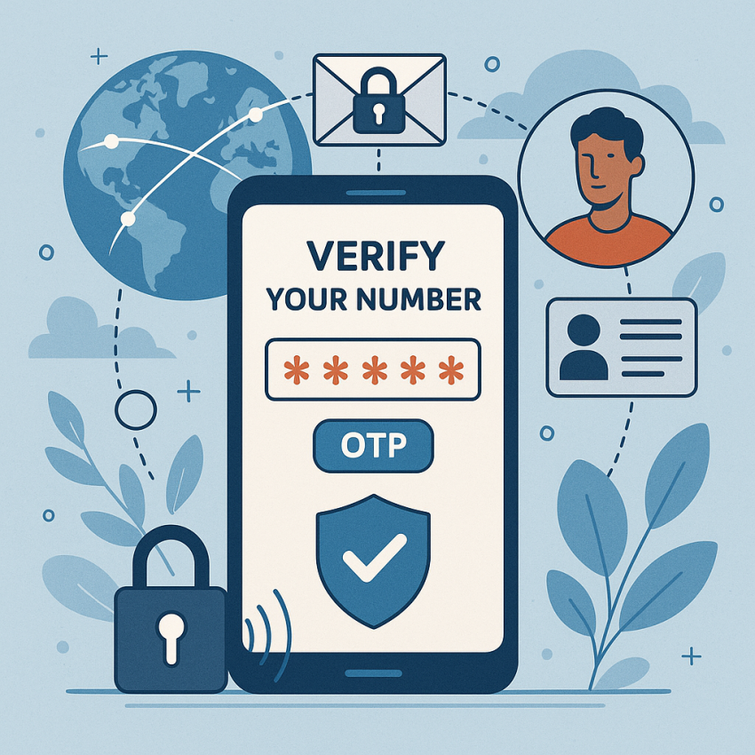 Illustration of Future of phone number verification and digital identity