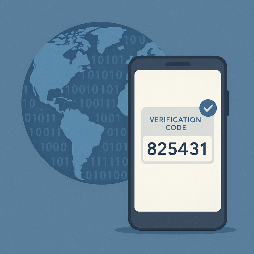 What is a virtual phone number and how does it work - illustration