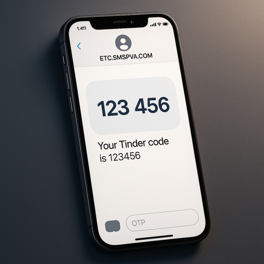 Ilustracja serwisu smspva com – koncepcja Tinder